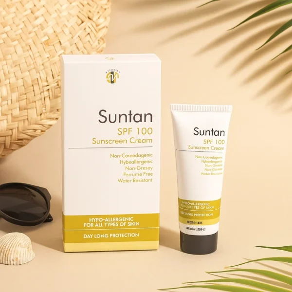 Suntan Sun Screen SPF100