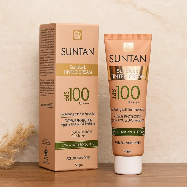 Suntan SPF100 Tinted Sun screen