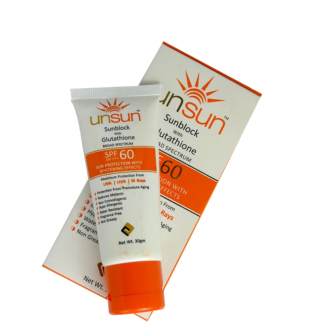 Unsun Sunblock With Glutathione