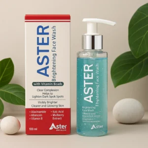 Aster skin brightening face wash