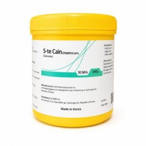 S-te Cain Cream 10.56% Lidocaine Topical Anesthetic Cream 500g